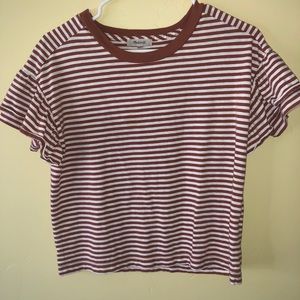 Madewell striped t-shirt.